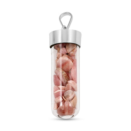 Crystal Chip Vial Pendant – Your Daily Amulet