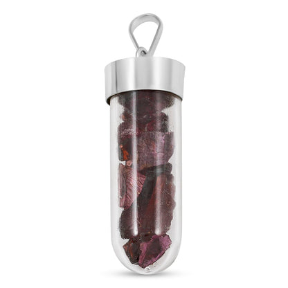 Crystal Chip Vial Pendant – Your Daily Amulet