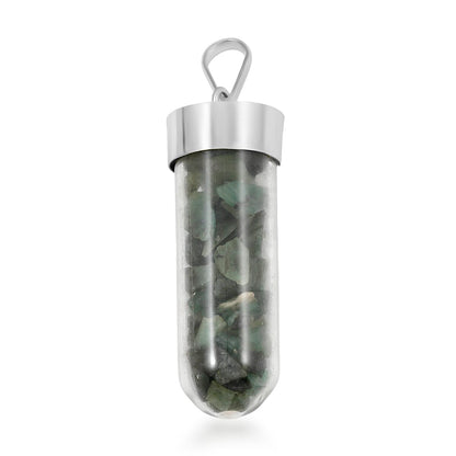 Crystal Chip Vial Pendant – Your Daily Amulet