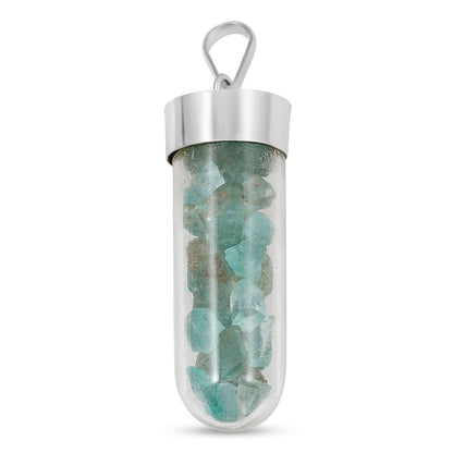 Crystal Chip Vial Pendant – Your Daily Amulet