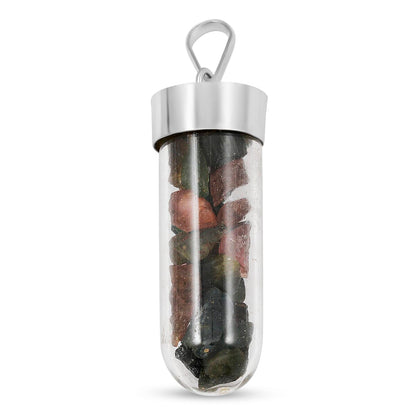 Crystal Chip Vial Pendant – Your Daily Amulet
