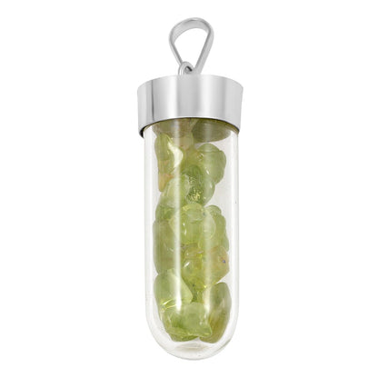 Crystal Chip Vial Pendant – Your Daily Amulet