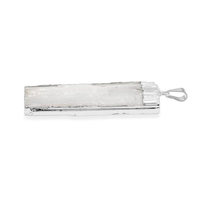 Selenite Crystal Pendant – Cleanse & Clarify