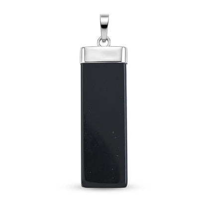 Sleek Crystal Bar Pendant – Wear Your Intention