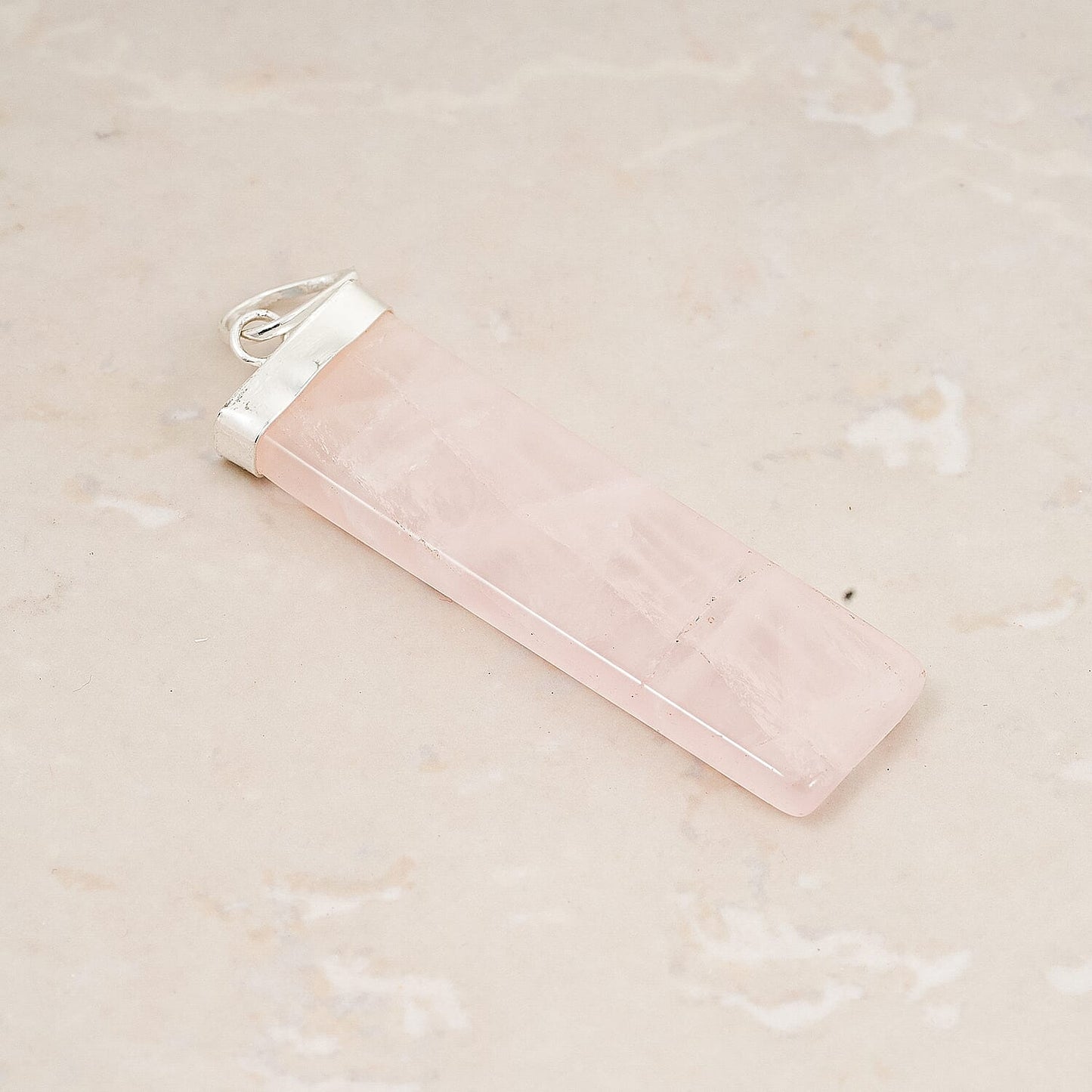 Sleek Crystal Bar Pendant – Wear Your Intention