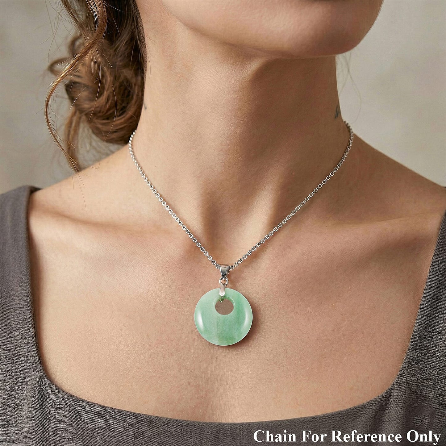 Crystal Donut Pendant – Circle of Energy
