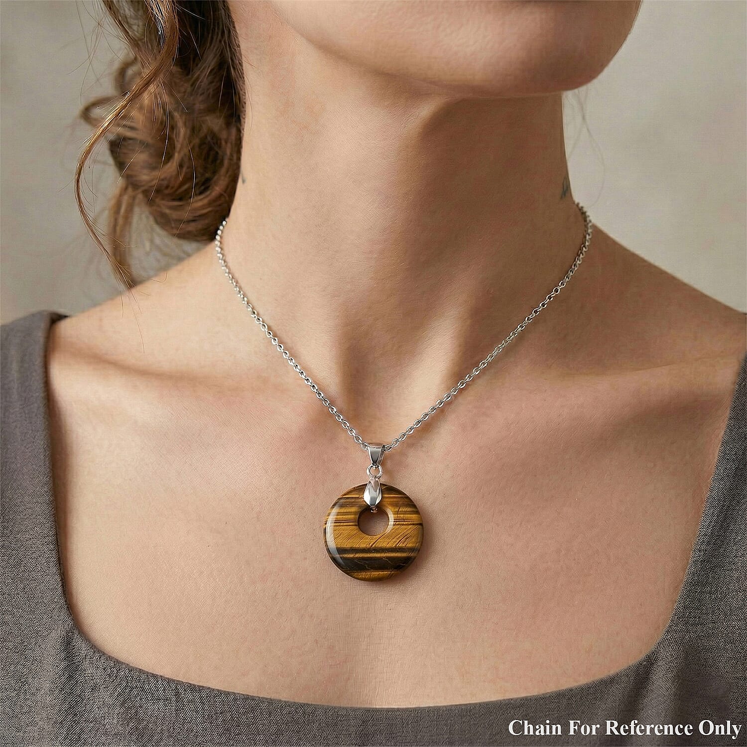 Crystal Donut Pendant – Circle of Energy