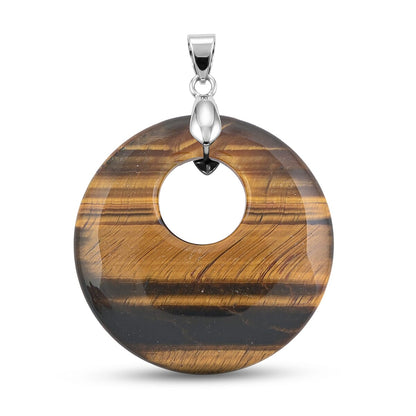 Crystal Donut Pendant – Circle of Energy