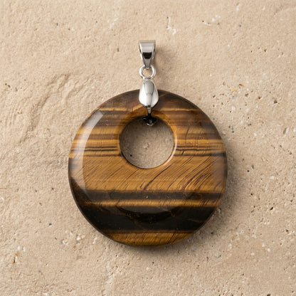 Crystal Donut Pendant – Circle of Energy