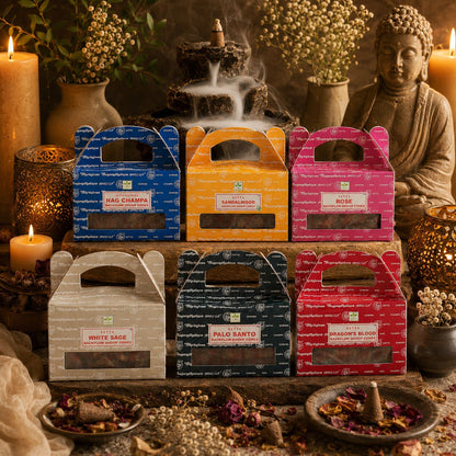 Assorted Backflow Incense Cones – 144 Cones