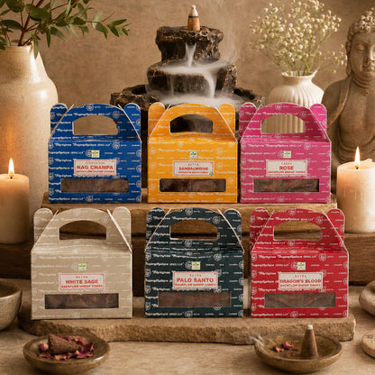 Assorted Backflow Incense Cones – 144 Cones