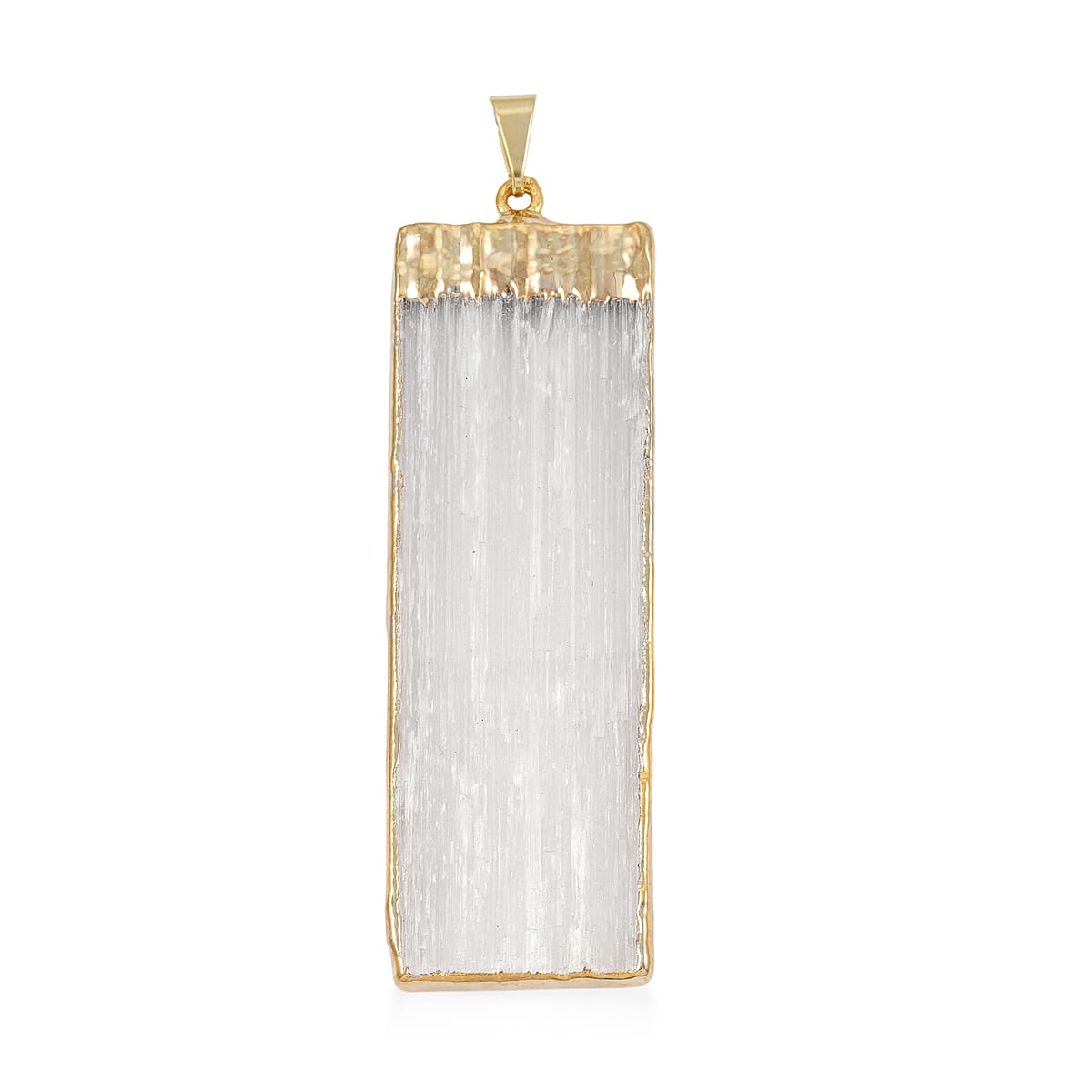 Selenite Crystal Pendant – Cleanse & Clarify