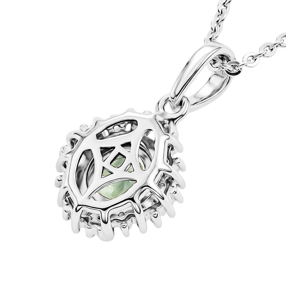Alexandrite and Diamond Pendant Necklace – Transformation, Clarity and Balance