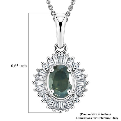 Alexandrite and Diamond Pendant Necklace – Transformation, Clarity and Balance