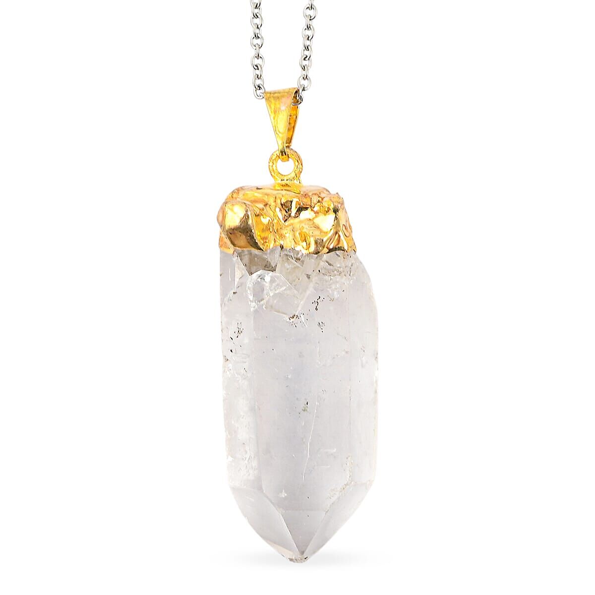 Clear Quartz Point Pendant – Master Healer
