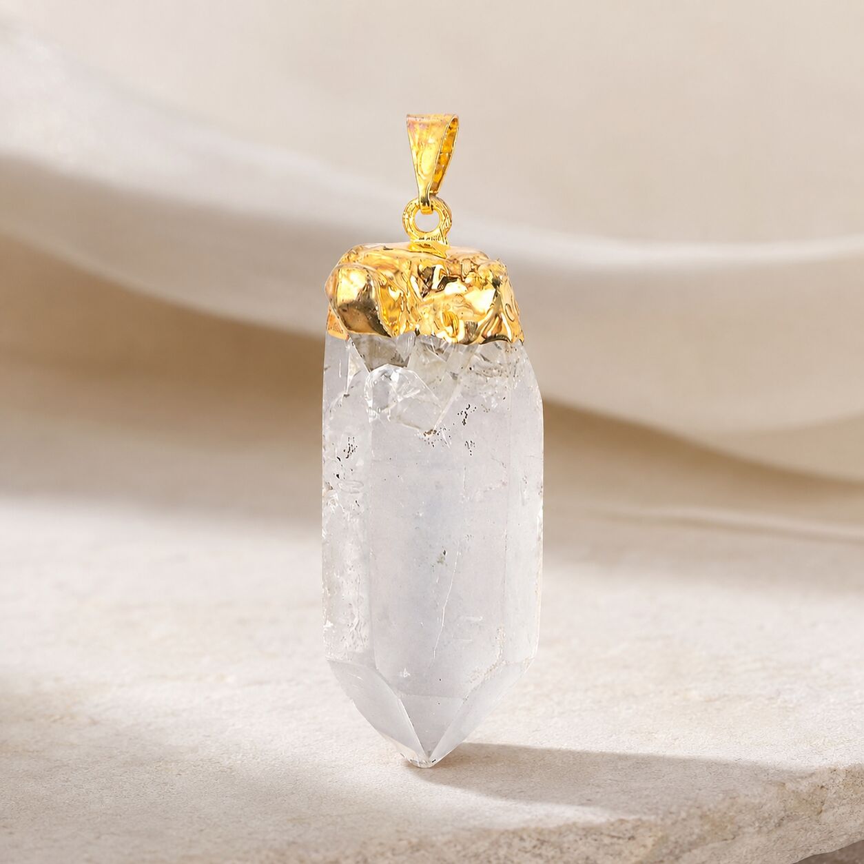 Clear Quartz Point Pendant – Master Healer