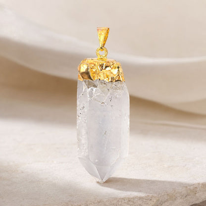 Clear Quartz Point Pendant – Master Healer