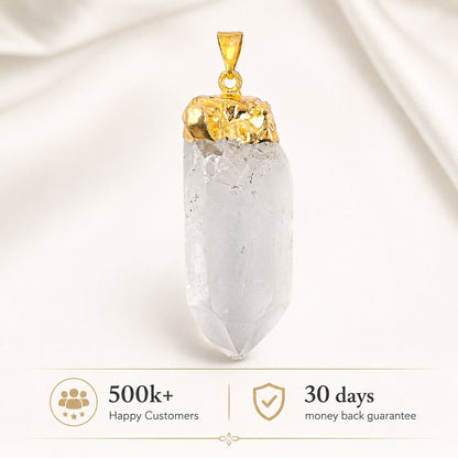 Clear Quartz Point Pendant – Master Healer