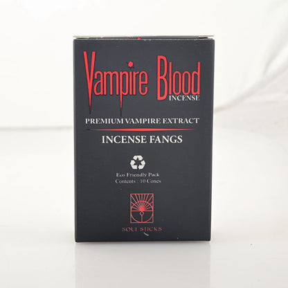 Vampire Blood Incense Cones– 12 Pack Bulk Set