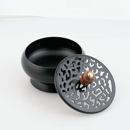 3-Piece Metal Incense Burner Set