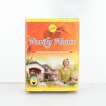 Purify House Benzoin Resin Incense Cups
