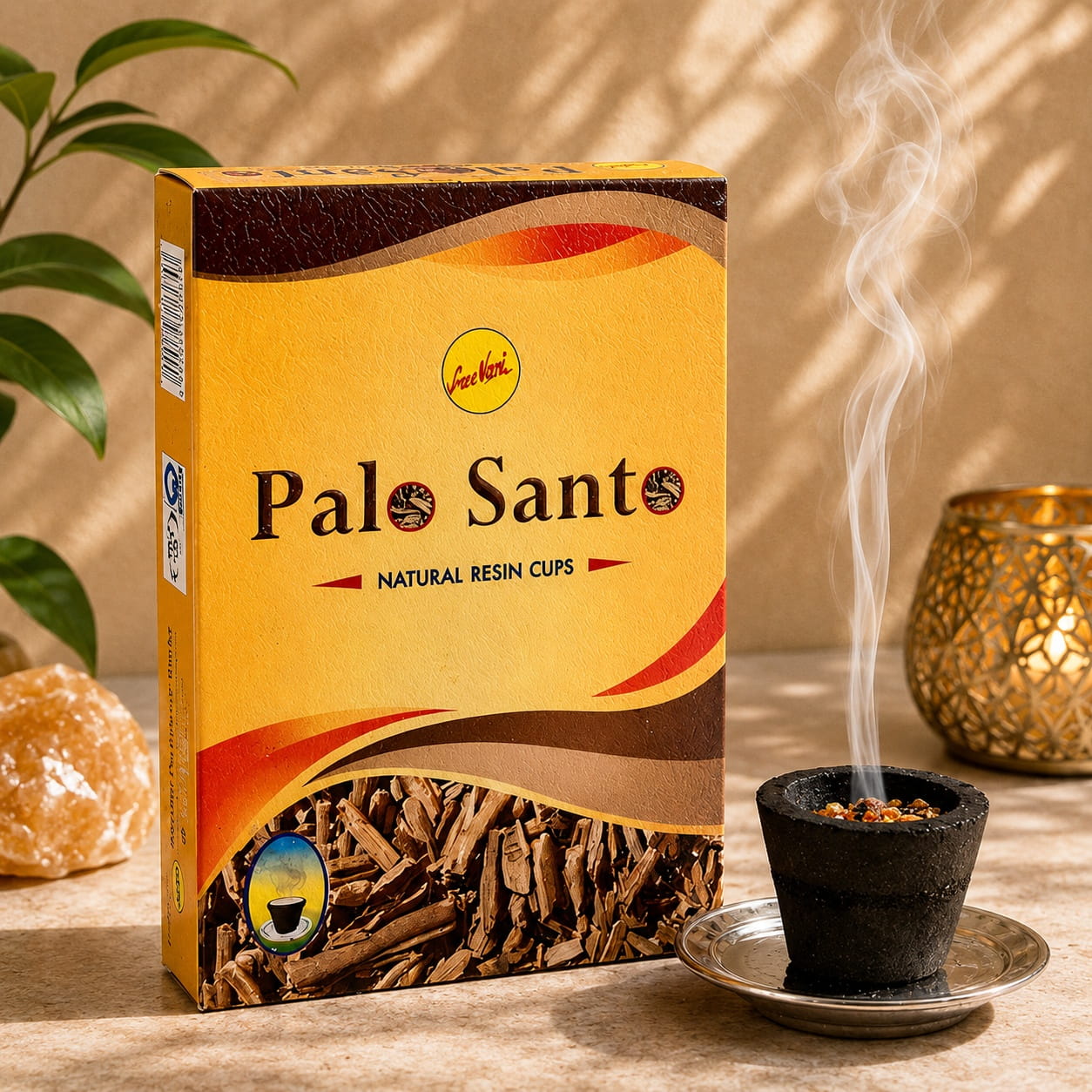 Palo Santo Natural Resin Incense Cups