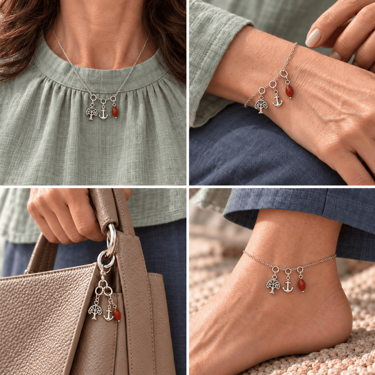 Courage Charm Set – Carry Confidence Wherever You Go