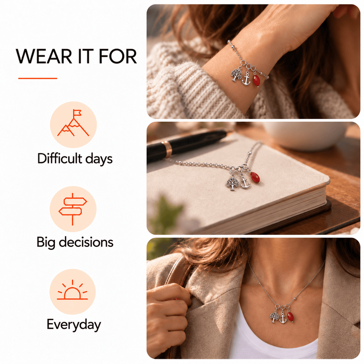 Courage Charm Set – Carry Confidence Wherever You Go