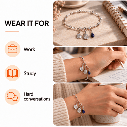 Wisdom Charm Set – Trust Your Gut & Stop Overthinking