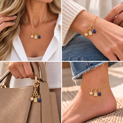 Wisdom Charm Set – Trust Your Gut & Stop Overthinking