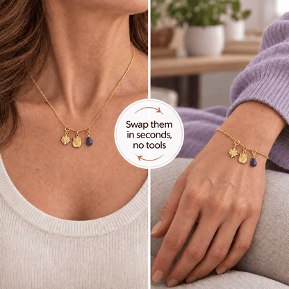 Wisdom Charm Set – Trust Your Gut & Stop Overthinking