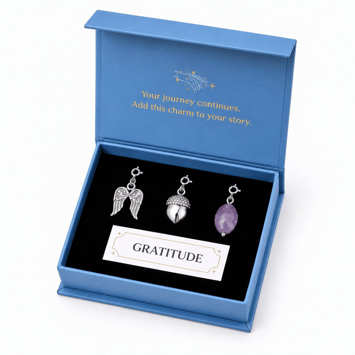 Gratitude Charm Set – Notice the Good & Worry Less