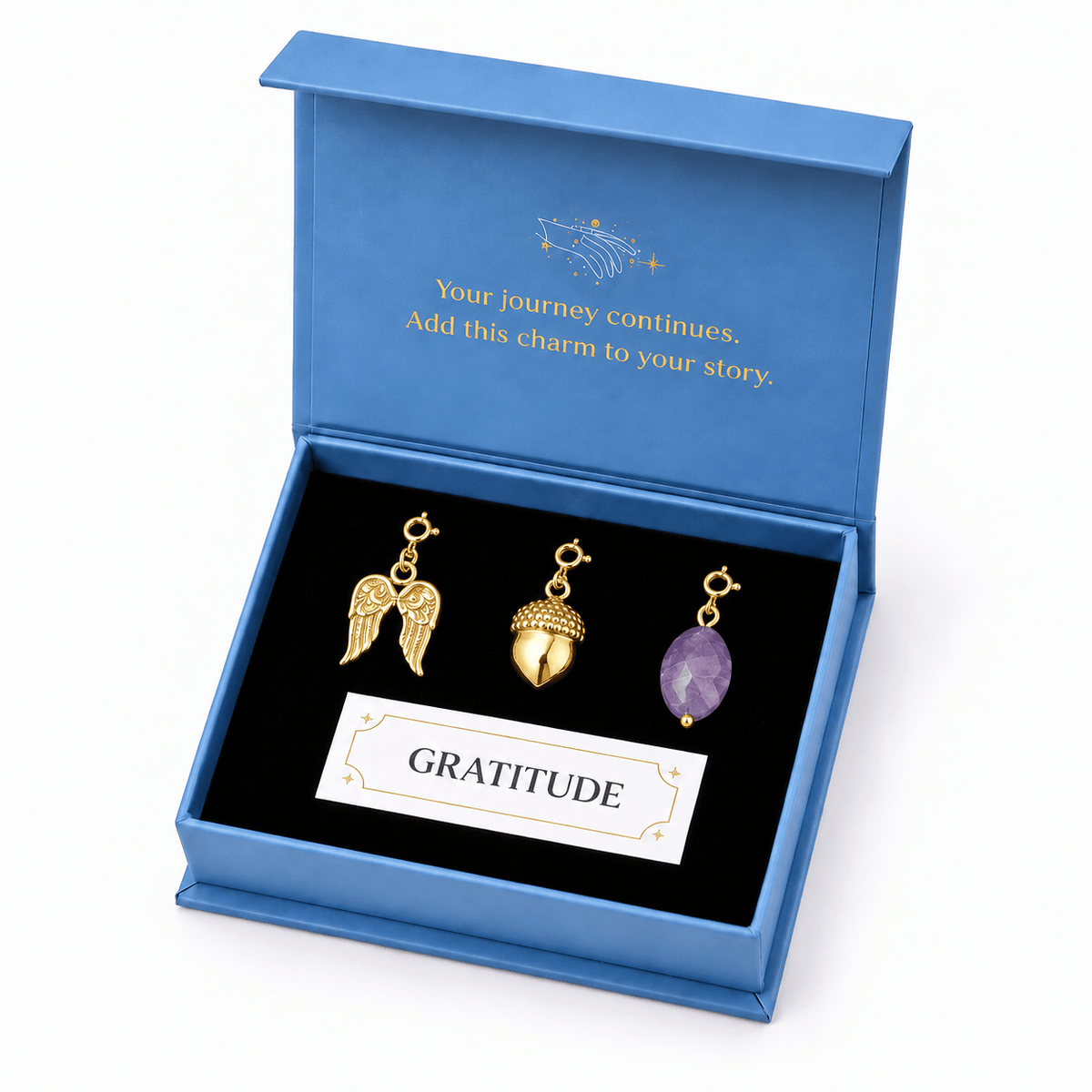 Gratitude Charm Set – Notice the Good & Worry Less