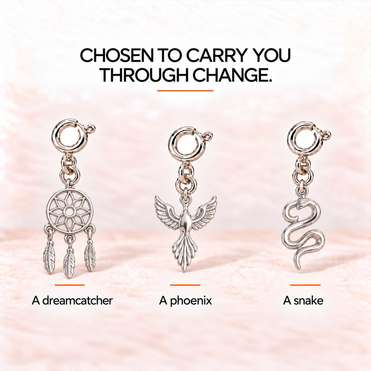 Transformation Charm Set – Embrace Change & Let Go