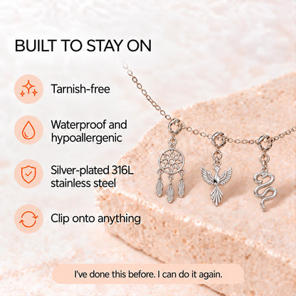 Transformation Charm Set – Embrace Change & Let Go