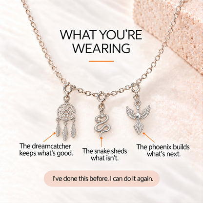 Transformation Charm Set – Embrace Change & Let Go