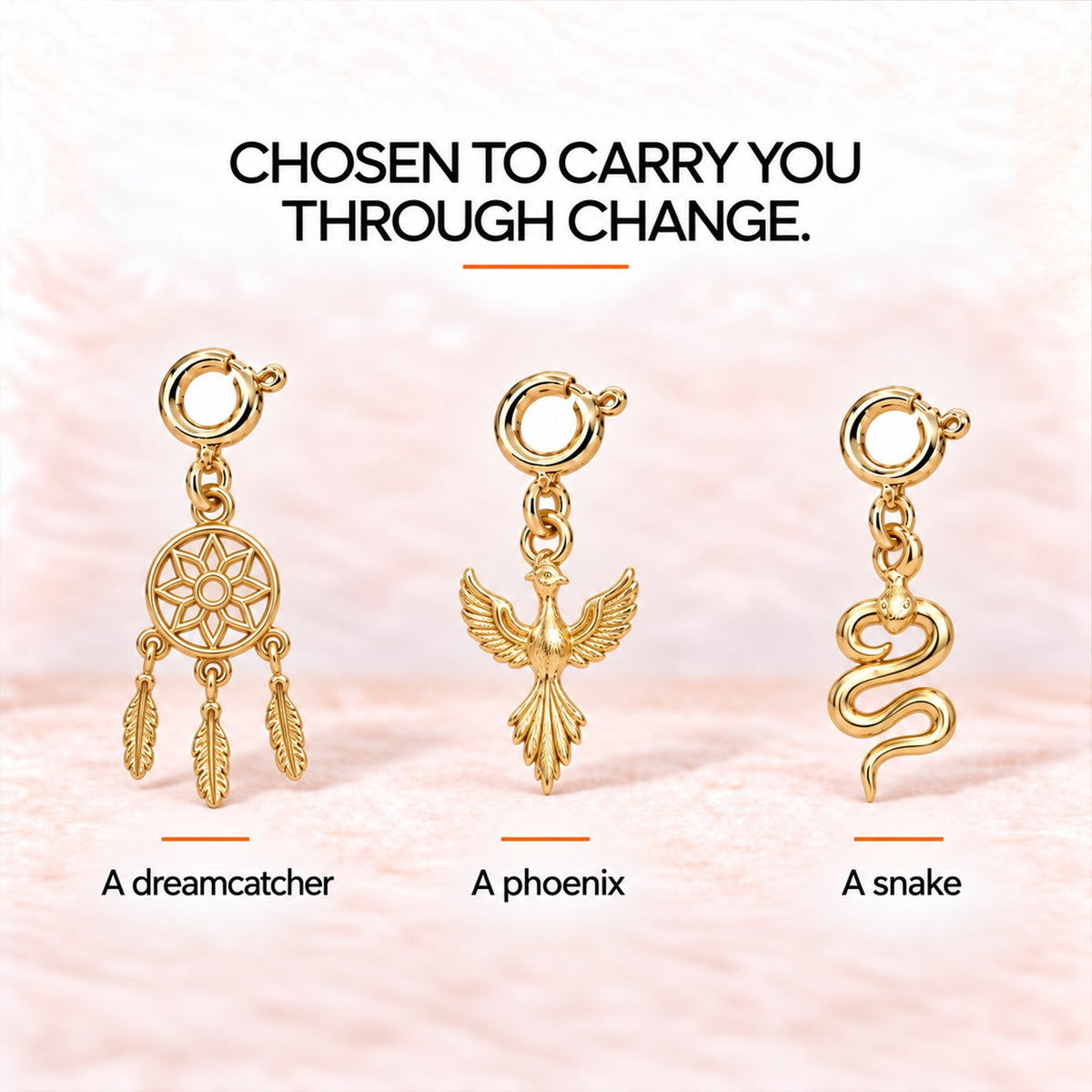 Transformation Charm Set – Embrace Change & Let Go