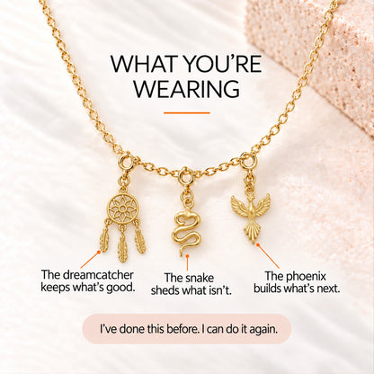 Transformation Charm Set – Embrace Change & Let Go