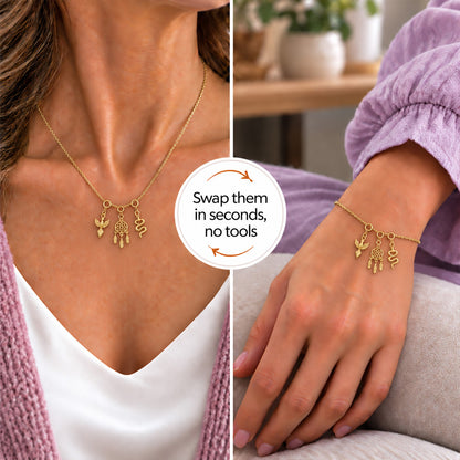 Transformation Charm Set – Embrace Change & Let Go