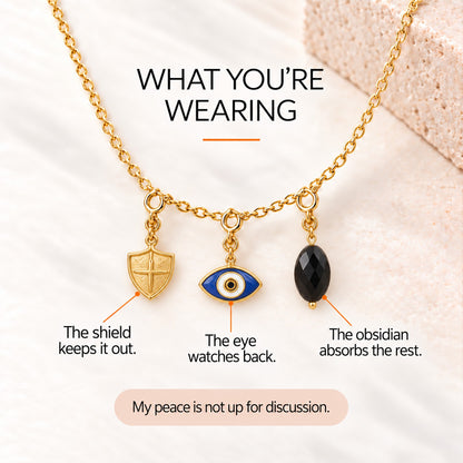 Protection Charm Set – Guard Your Energy & Block Vibes