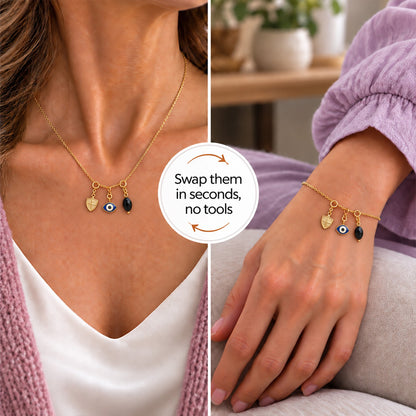 Protection Charm Set – Guard Your Energy & Block Vibes