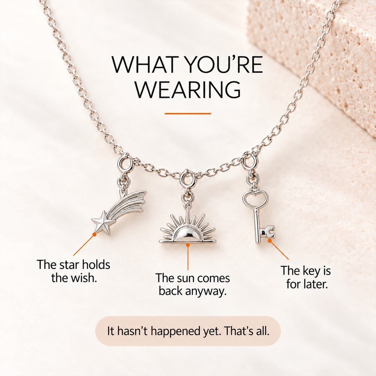 Hope Charm Set – Keep Believing in Better Days Ahead