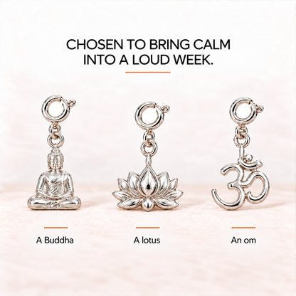 Inner Peace Charm Set – Keep Calm Through Daily Chaos