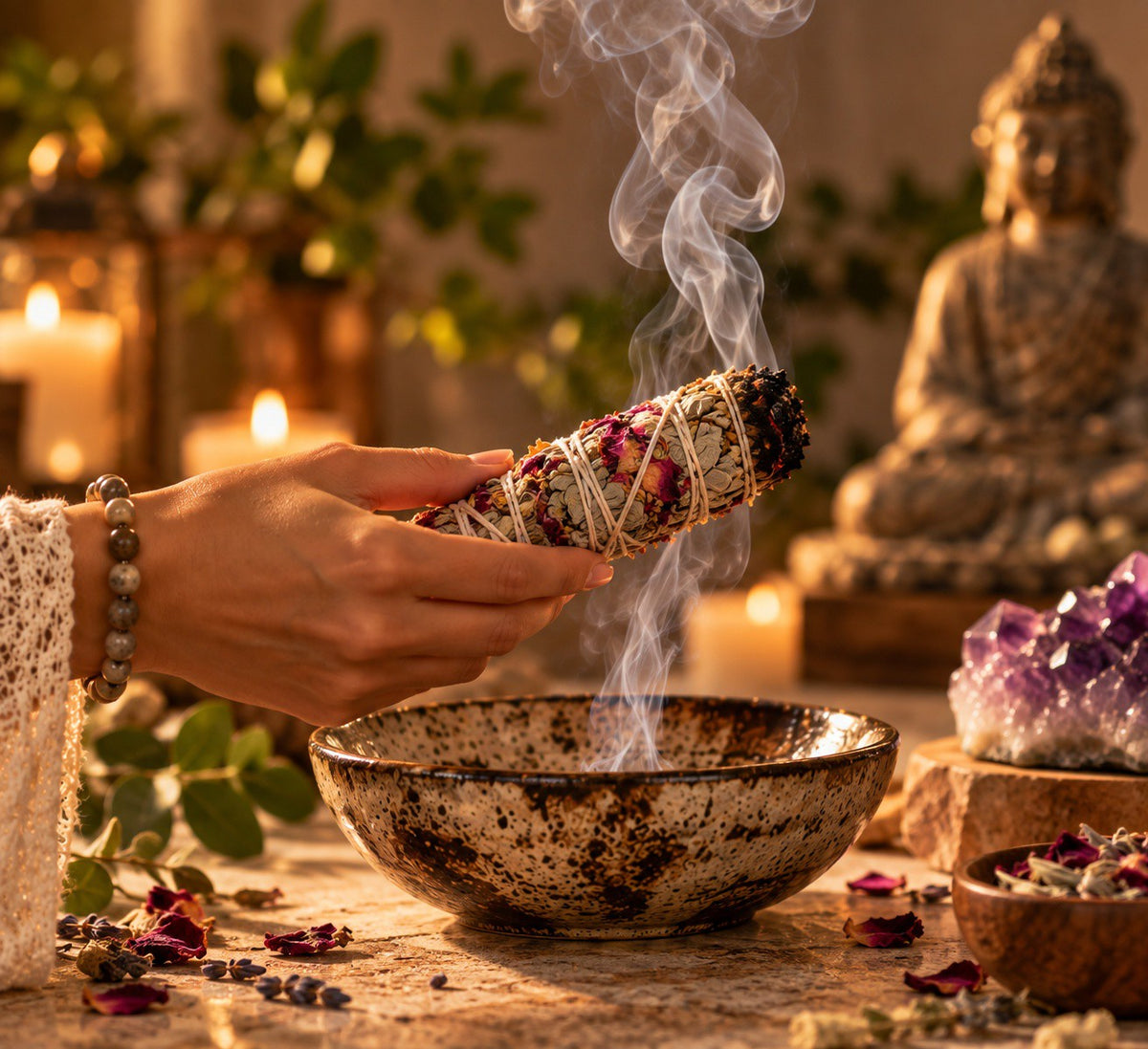 Natural Sage Bundles Set – Botanical Smudge Sticks Pack