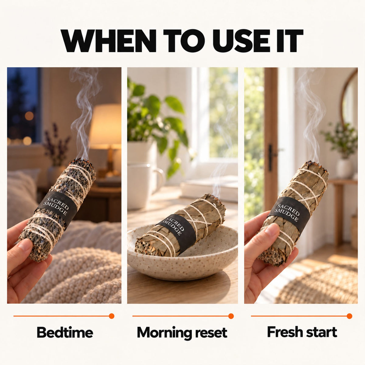Natural Sage Bundles Set – Botanical Smudge Sticks Pack