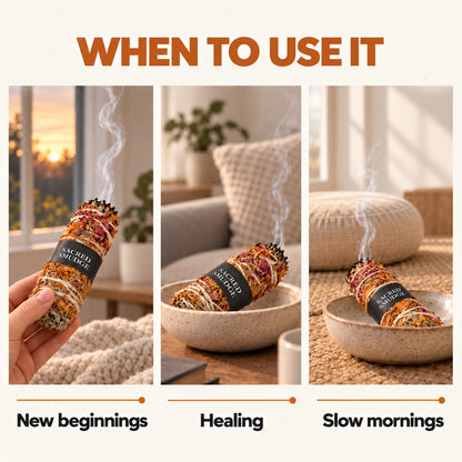 Natural Sage Bundles Set – Botanical Smudge Sticks Pack