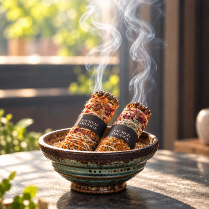 Natural Sage Bundles Set – Botanical Smudge Sticks Pack