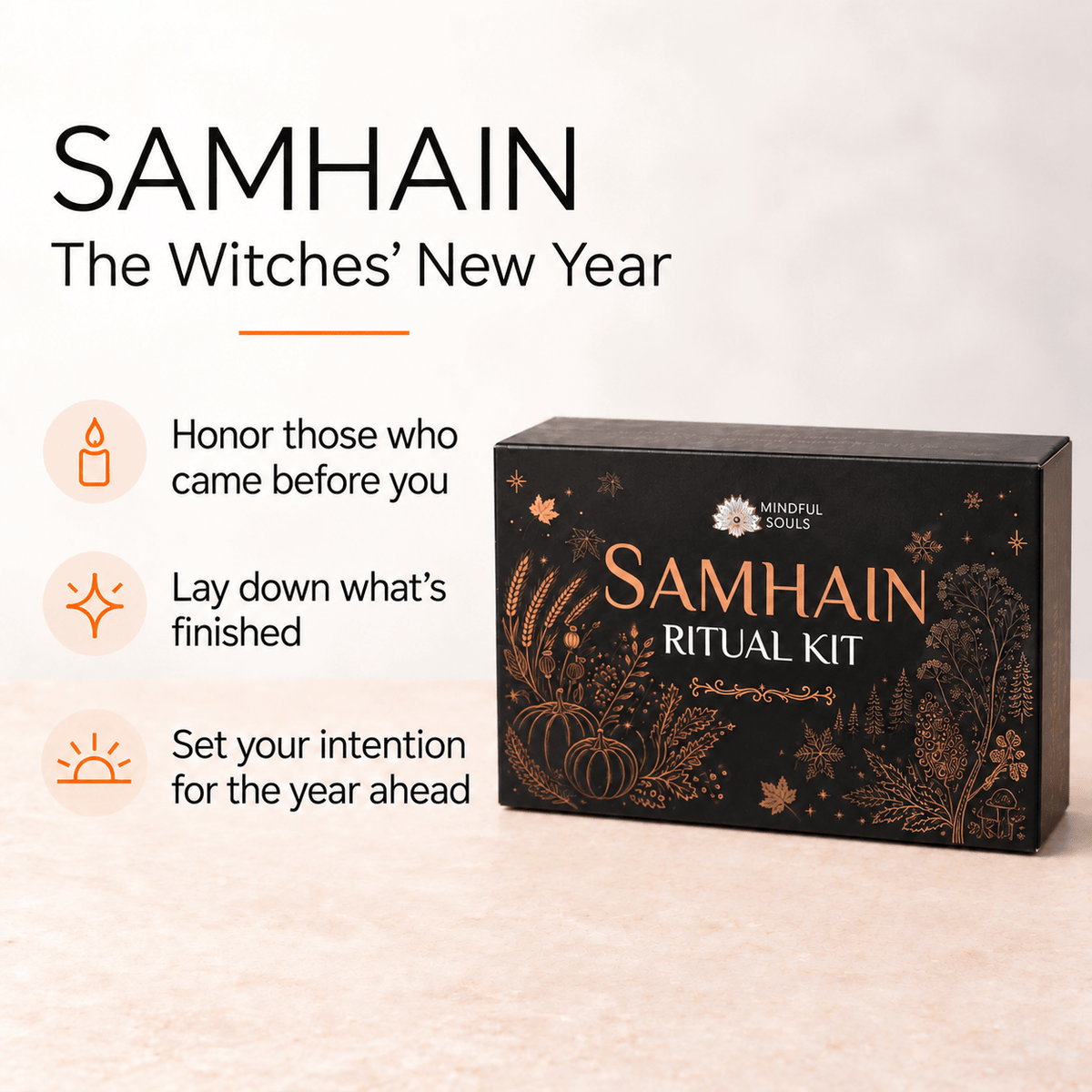 Samhain Ritual Kit – 14 Tools for Release & New Beginnings