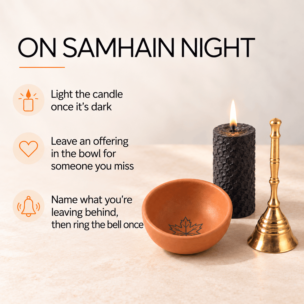 Samhain Ritual Kit – 14 Tools for Release & New Beginnings
