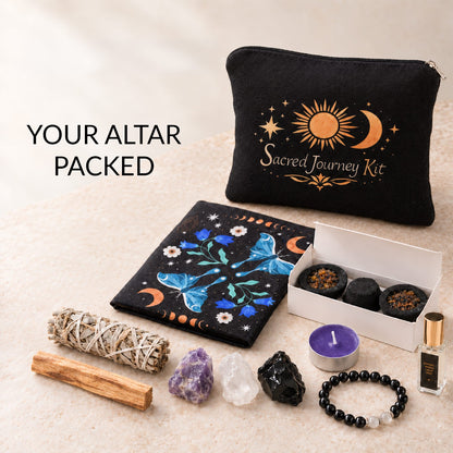 Travel Ritual Kit – 14 Pocket - Sized Ritual Tools